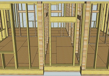Проектирование каркасного дома в SketchUp