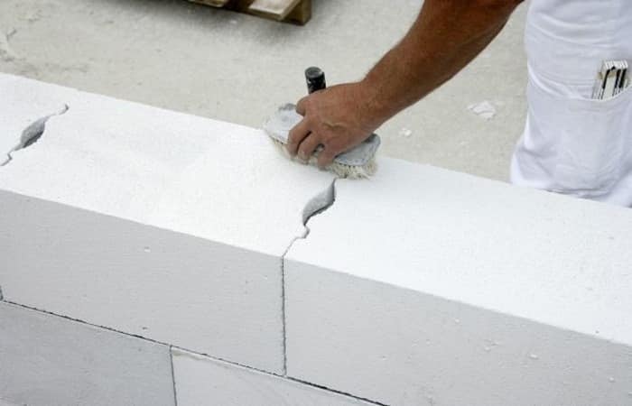 Технология кладки газобетона Газобетон