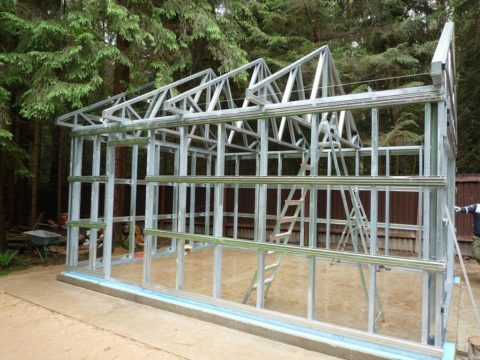 Собранный каркас Собранный каркас