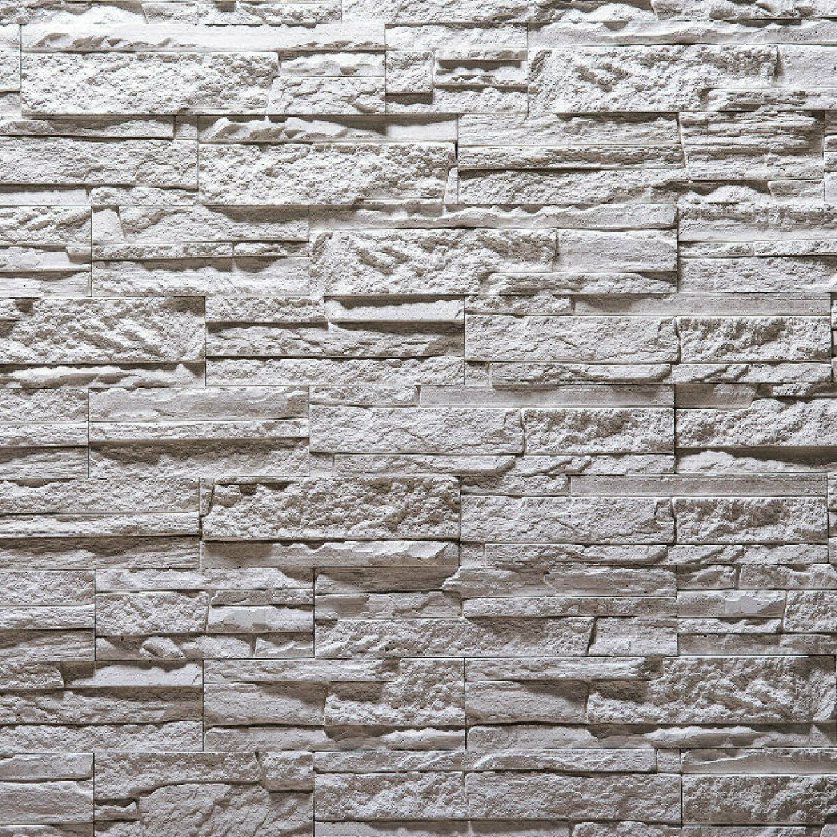 Плитка гипсовая Фея-камень Милано, белая, 1,3 м2