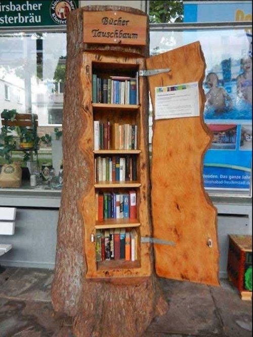 Оригинальные вещи, сделанные из дерева (23 фото)