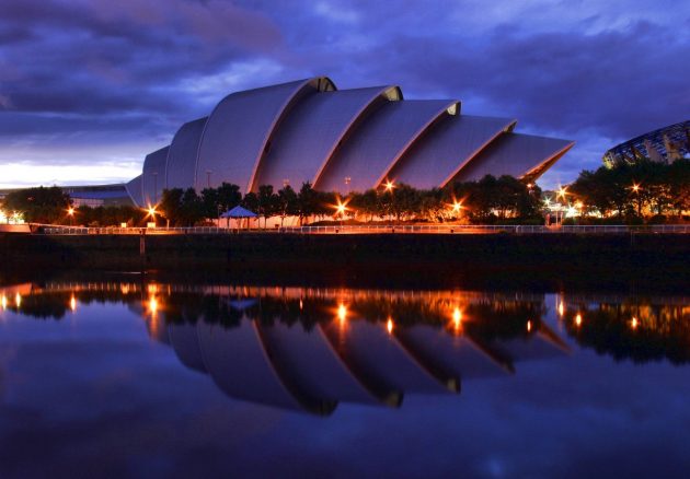 архитектура Европы: The Armadillo in Glasgow