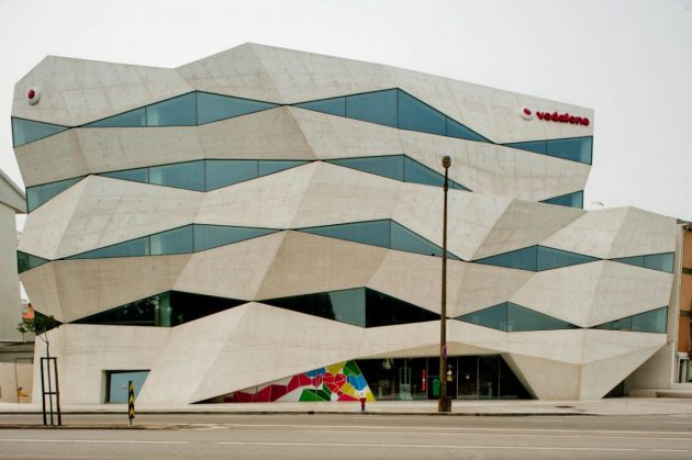 архитектура Европы: Vodafone Headquarters in Portugal