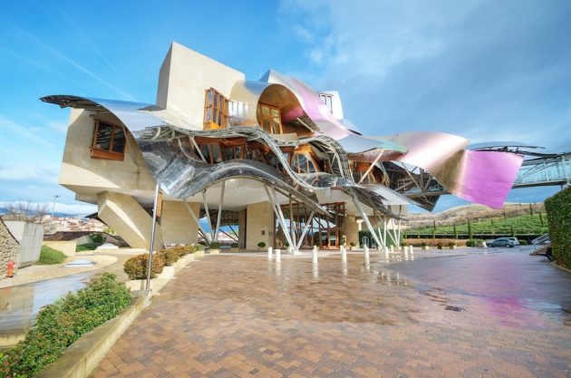 архитектура Европы: Marques de Riscal winery