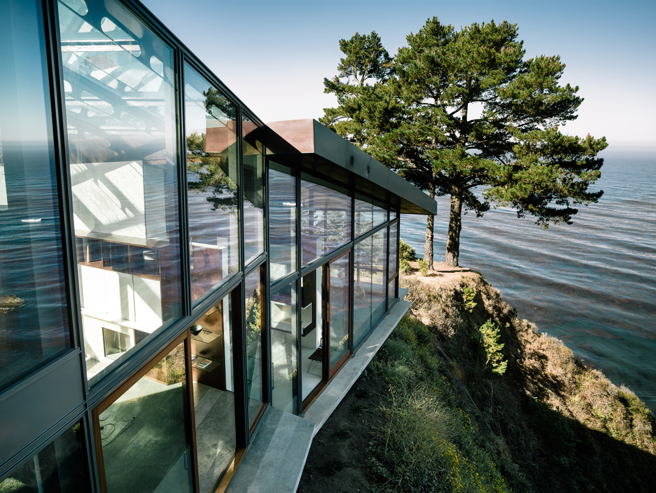 Потрясающий дом Buck Creek House в Калифорнии