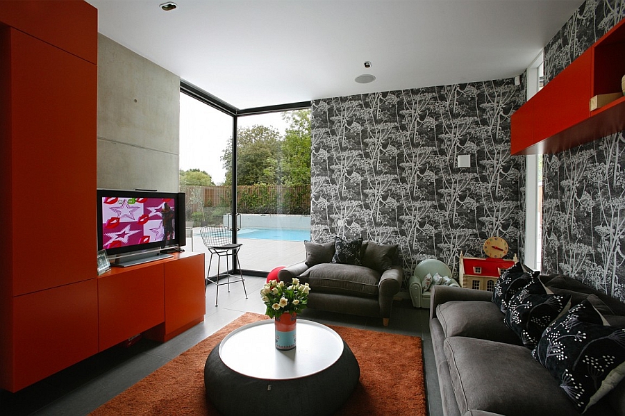 Дизайн зоны отдыха дома Millbrae Residence в Лондоне