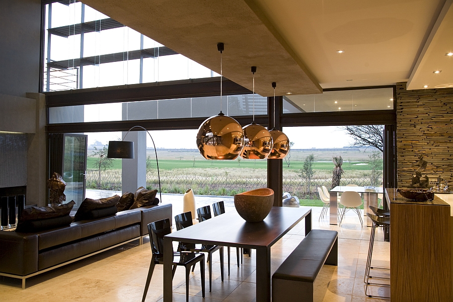Дизайн интерьера столовой 18.36.54 House от Daniel Libeskind