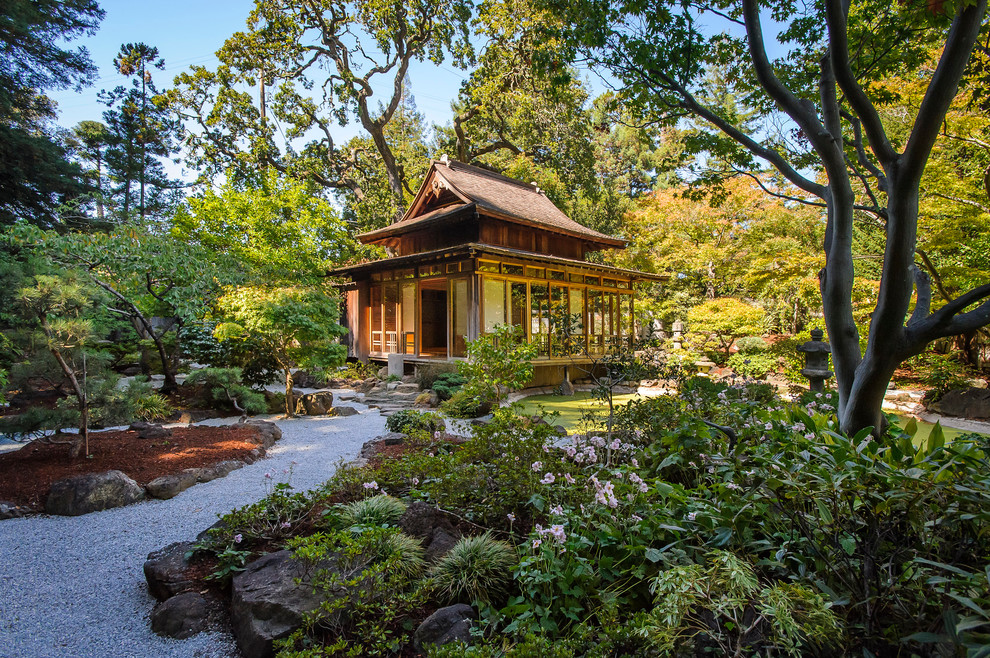 Коттедж  и сад в японском стиле