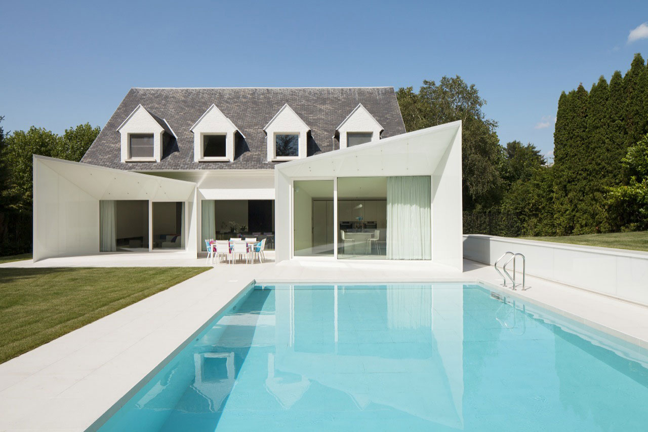 Самые красивые дома с бассейном - Фото 25