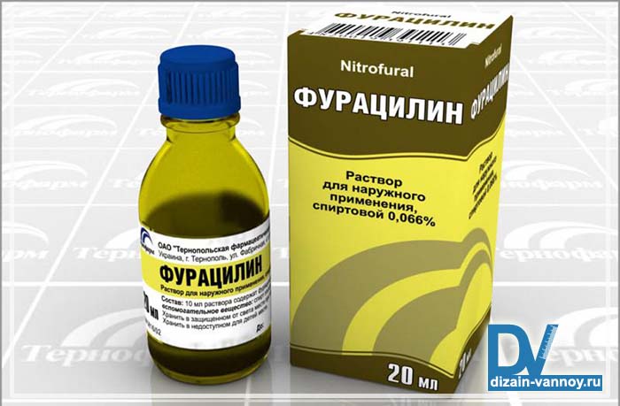 Применение фурацилина для борьбы с грибком удаление грибка в ванной