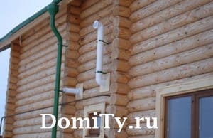 Вытяжная вентиляция в деревянном доме