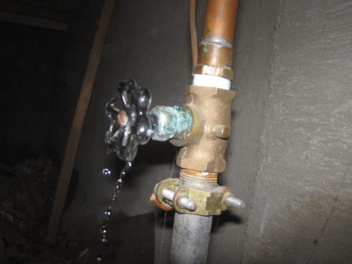 вентиль водопроводный ремонт