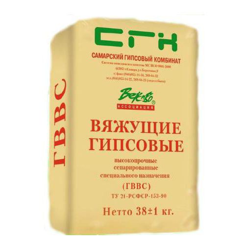 добавки гипсовых вяжущих