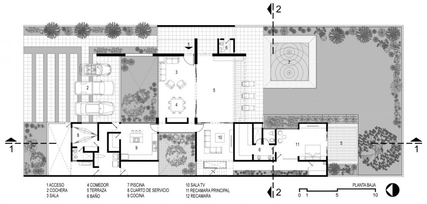 Стильный дизайн частной резиденции Casa Kopche