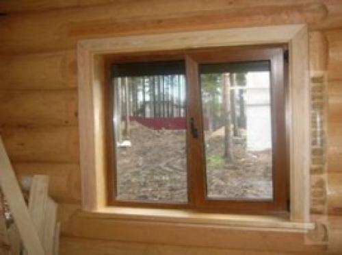 Как поставить окно в деревянном доме. Устанавливаем окно ПВХ в частный дом