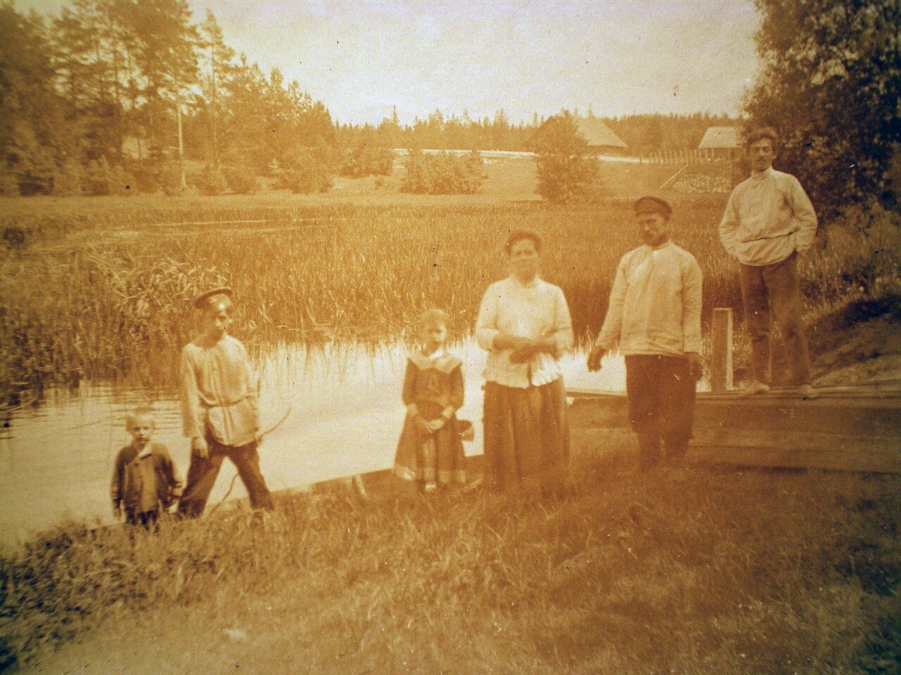 1910. Дача в Лигово