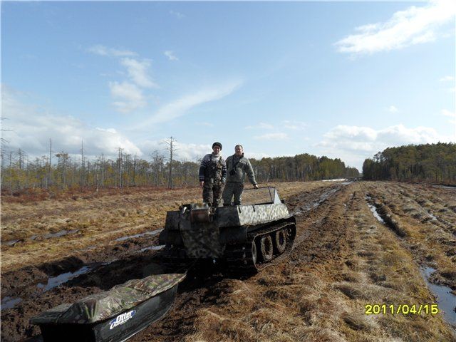 Гусеничный вездеход «Тазик-1»