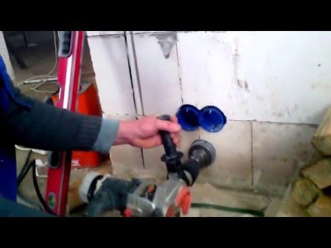 Как установить подрозетники в доме из газобетона