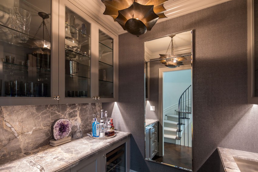 Санузел в интерьере особняка 460 West 22nd Street в США