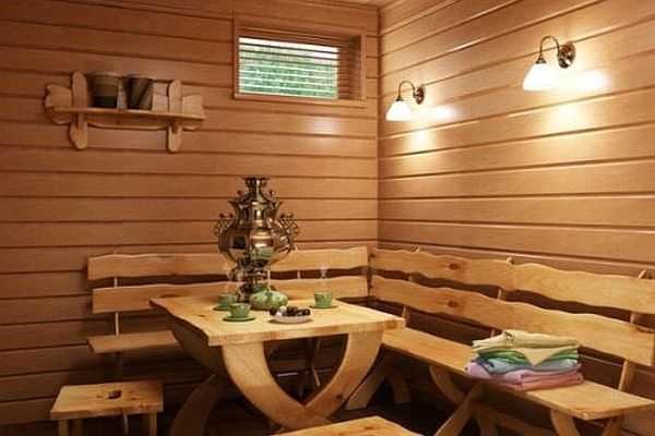 Высота потолка и полков в бане и сауне