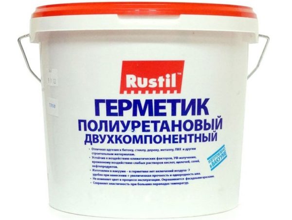 Двухкомпонентный полиуретановый герметик
