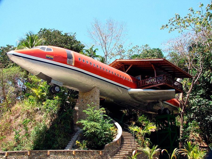 Самые оригинальные дома в мире Дом-Боинг 727 в США