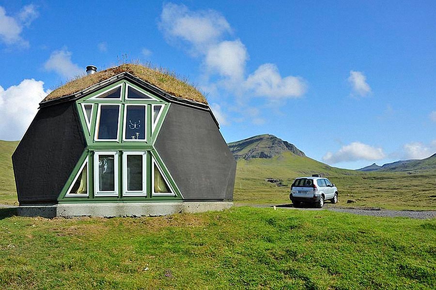 Самые оригинальные дома в мире Kvivik Igloo в Дании
