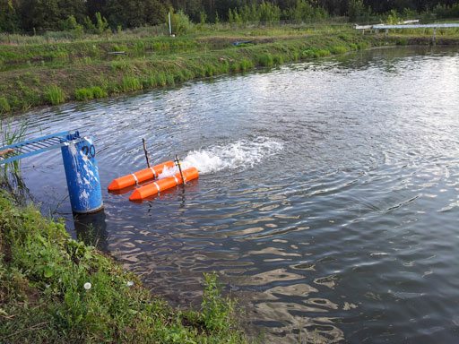 Дренажный агрегат способен качать воду даже из открытого водоема