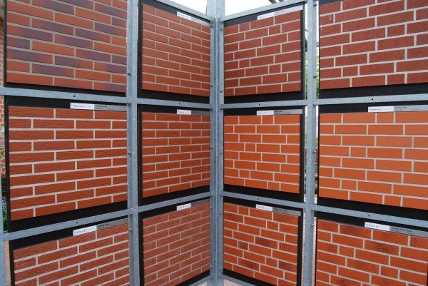 Образцы клинкера на демонстрационном стенде Образцы клинкера на демонстрационном стенде