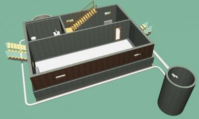 Трехмерный проект подвала Трехмерный проект подвала