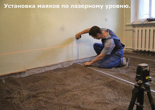 Как сделать стяжку