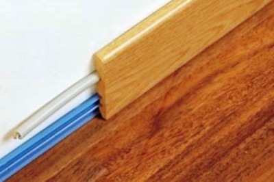 Крепление деревянного плинтуса Деревянный плинтус - евростандарт