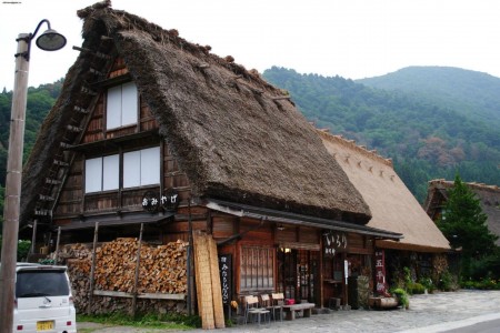 крыша японского дома