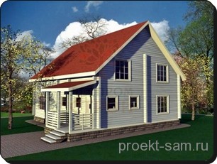 проект деревянного дома
