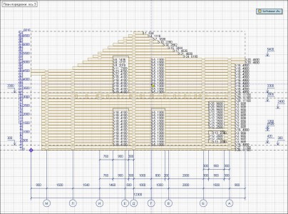программа для проектирования деревянных домов Housecreator