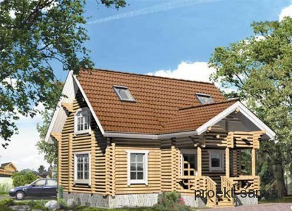 типовой проект деревянного дома