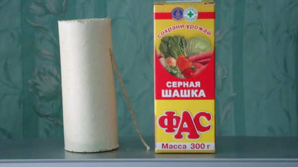 Принцип работы серной шашки для погреба Серная шашка для погреба