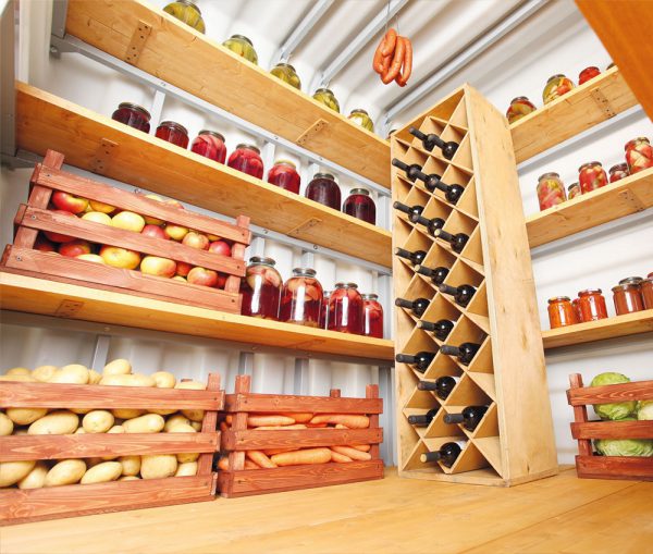 Виды хранимой продукции Температура в погребе