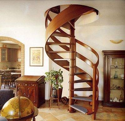 Винтовая (спиральная) лестница