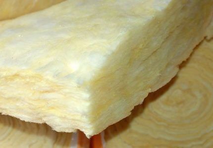 Стекловолоконный утеплитель для стен дома Внешний вид стекловаты