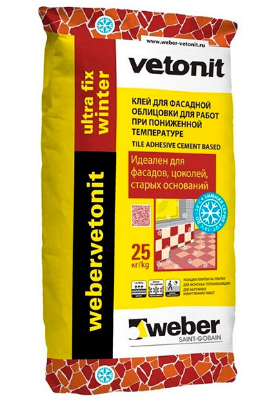 Weber Vetonit Ultra Fix Winter