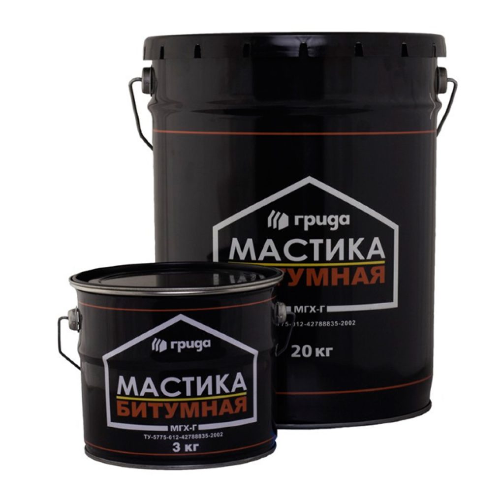 Битумная мастика для изоляции крыши