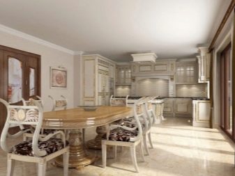 Потолок на кухне: оригинальные варианты отделки