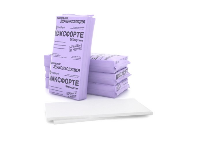 Звукоизоляция МаксФорте ЭкоАкустик