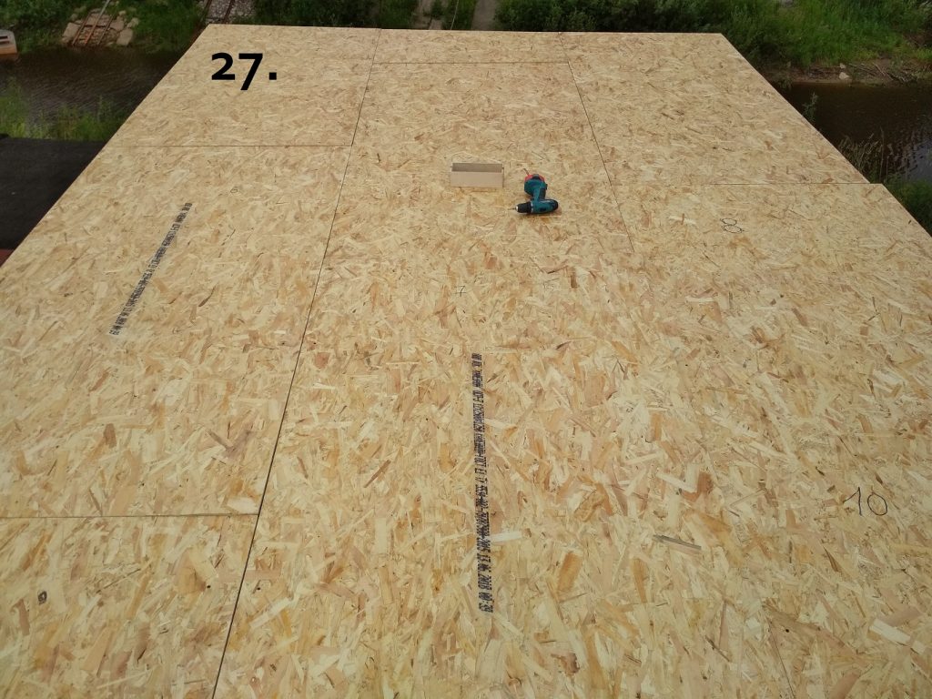Настелил ОСП-3