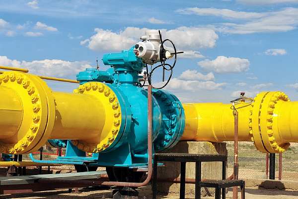 Газопровод в деревне