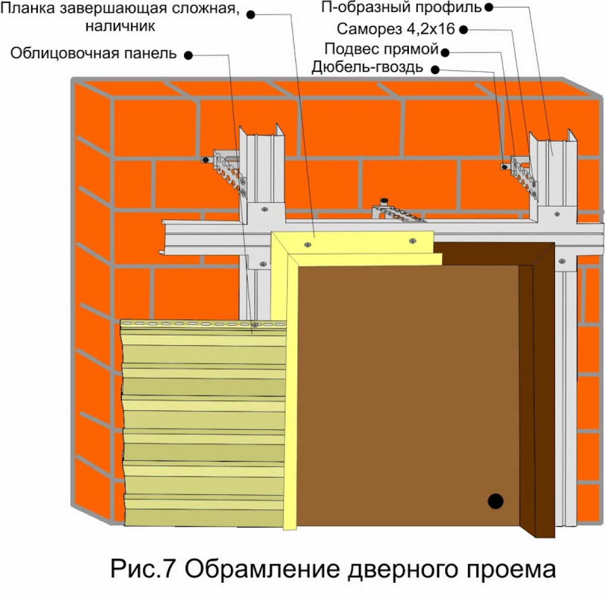 Обрешетка под сайдинг 5819
