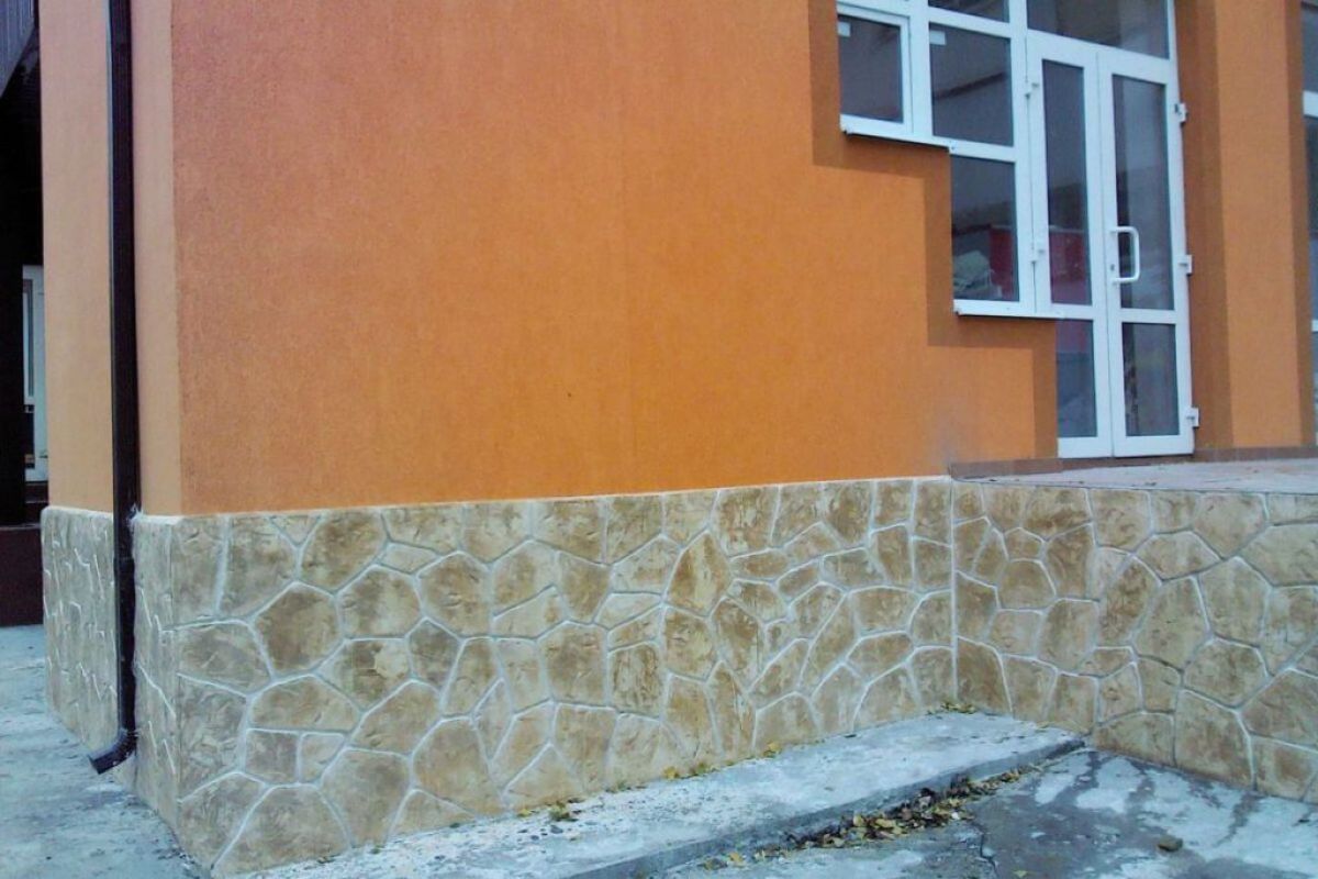 Штукатурка цоколя 6220