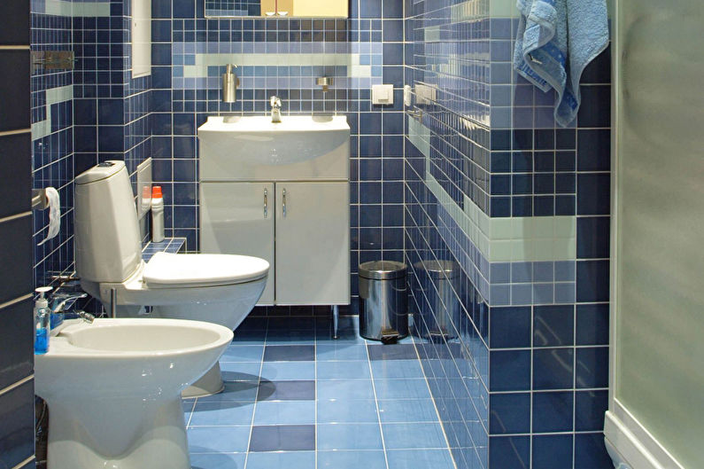 Дизайн узкой ванной комнаты - Основные ошибки