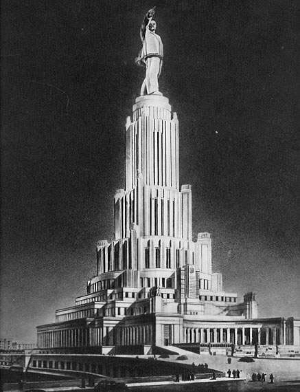 Сталинские высотки на карте Москвы